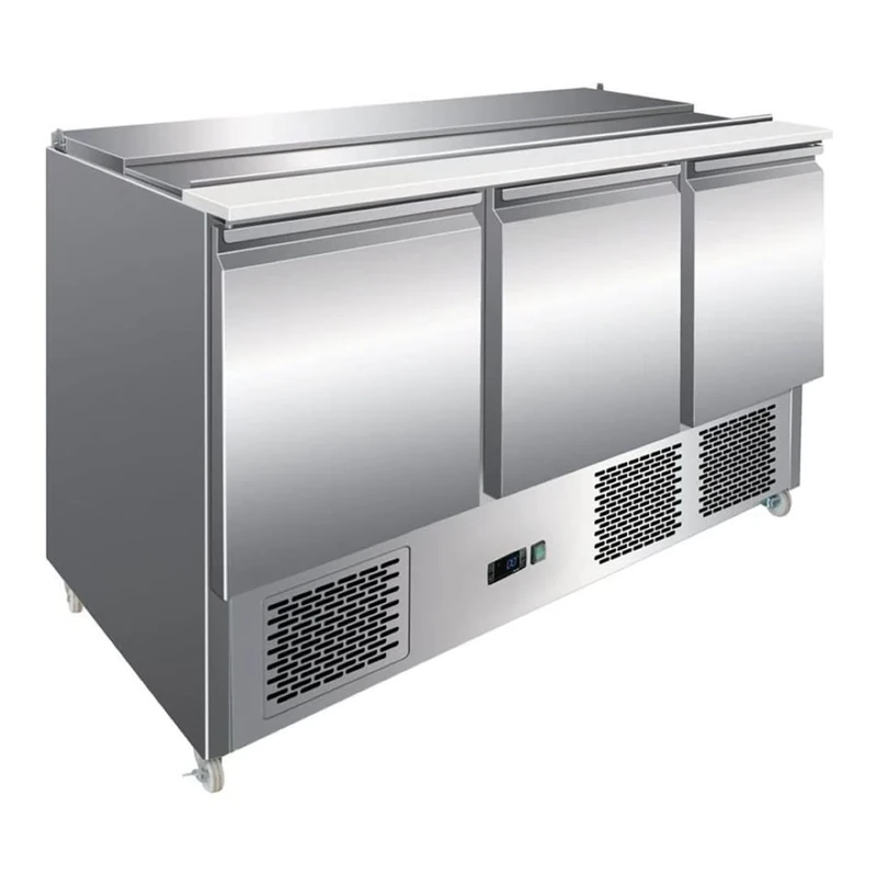 Stalwart DA-SDT3 Saladette Open top 3 Doors