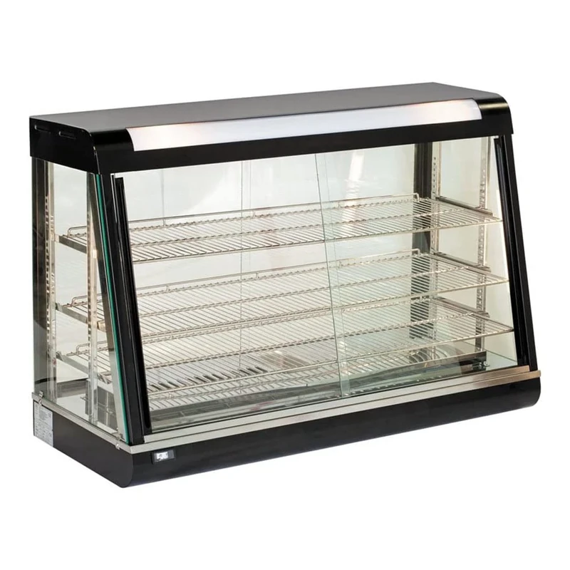 Stalwart DA-FM48 Commercial Heated Display Merchandiser 370 litres Countertop