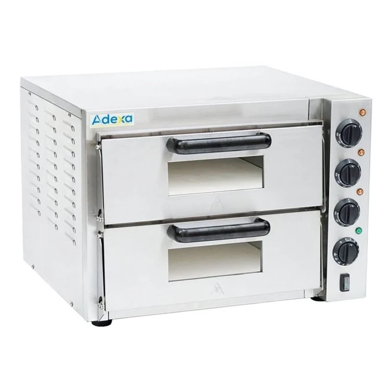 Electric Pizza Oven 4plus4 Pizzas of 8’’ DA-EP2ST