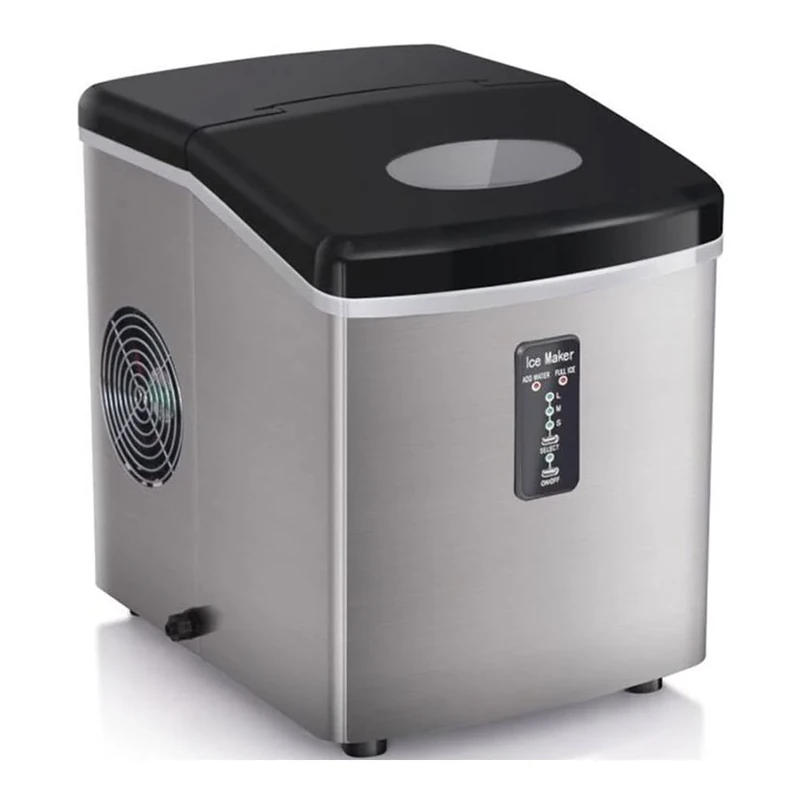 Stalwart DA-HZB15SA Portable Ice Machine Countertop 15kg/24h 1.1kg bin