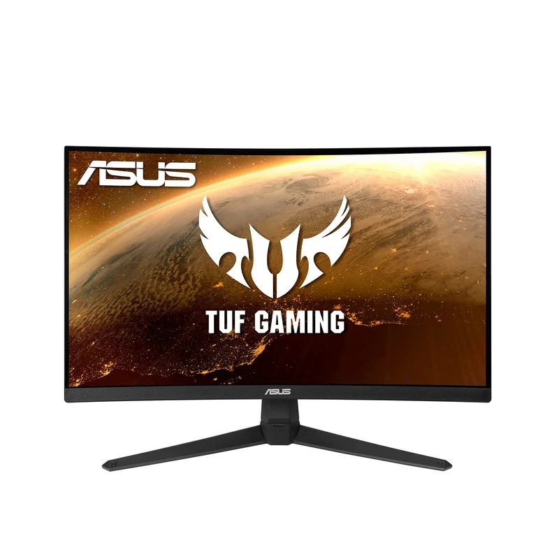 Asus TUF Gaming VG24VQ1B Monitor – 23.8 inch Full HD (1920x1080), 165Hz (above 144Hz), Extreme Low Motion Blur, Adaptive-sync, FreeSync Premium, 1ms (MPRT), Curved