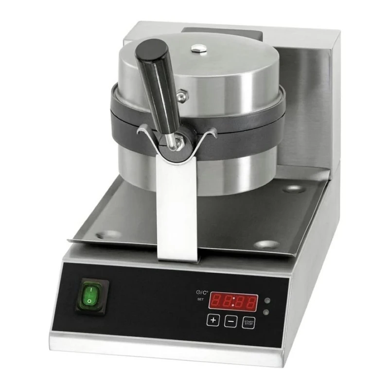 Commercial Premium Waffle Maker Digital Control Single Round DA-WM3