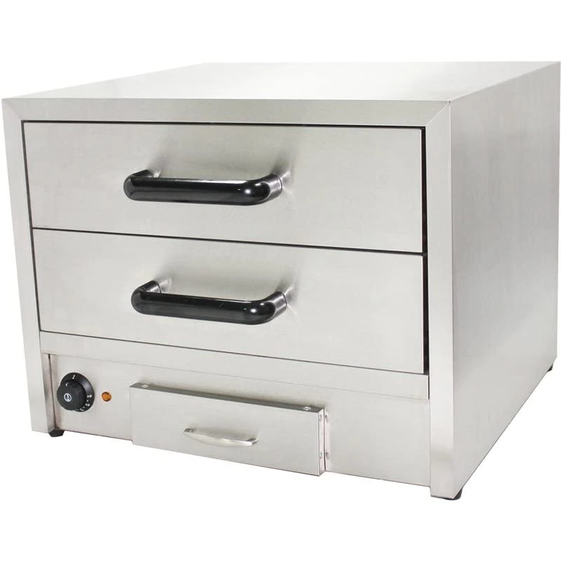 Stalwart DA-WB02 Commercial Bun Warmer / Warming Drawer Cabinet