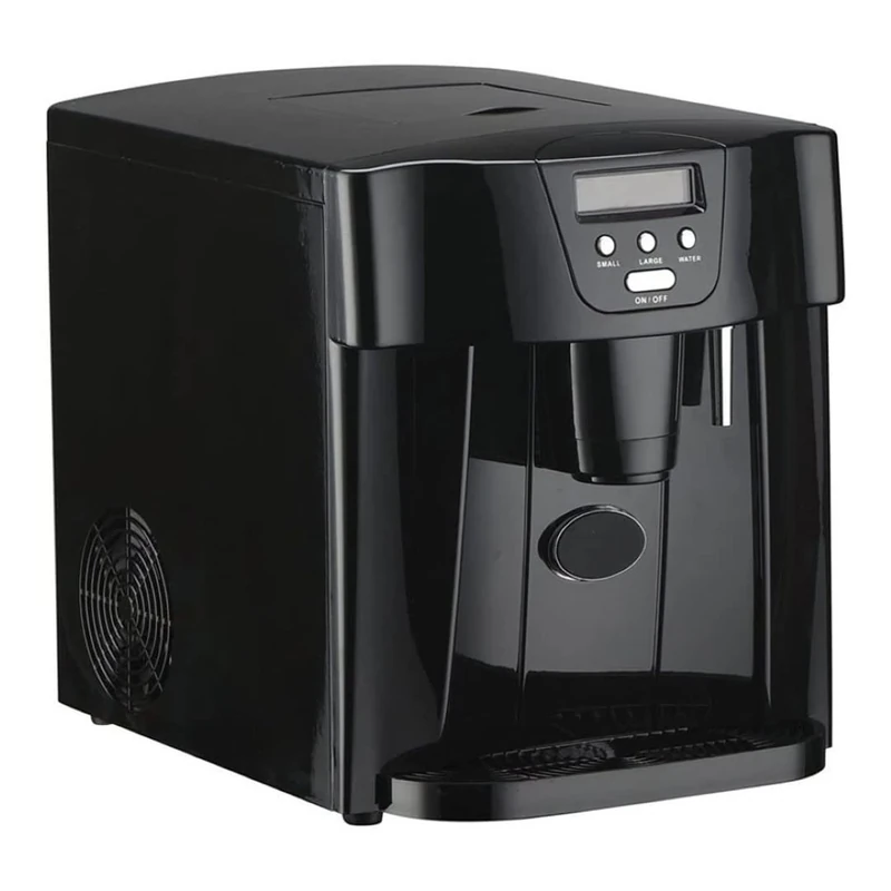 Stalwart DA-ZB10B 2-in-1 Ice Maker Cold Water Dispenser Countertop 12kg/24h 0.6kg bin