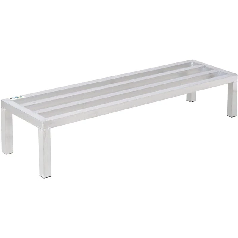 Stalwart DA-ADR184812 Commercial Aluminum Dunnage Rack 1220x460x300mm 750kg Loading