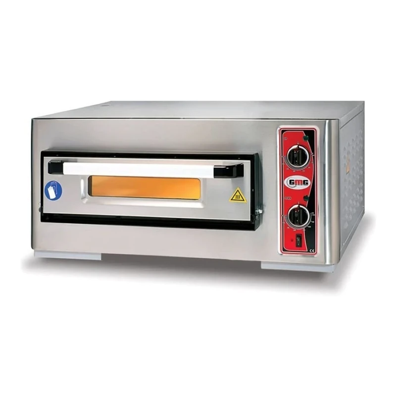 Stalwart DA-PF5050E Electric Pizza Oven 1 Chamber 500x500mm Capacity 4 Pizzas at 10 inches 230V/1 Phase