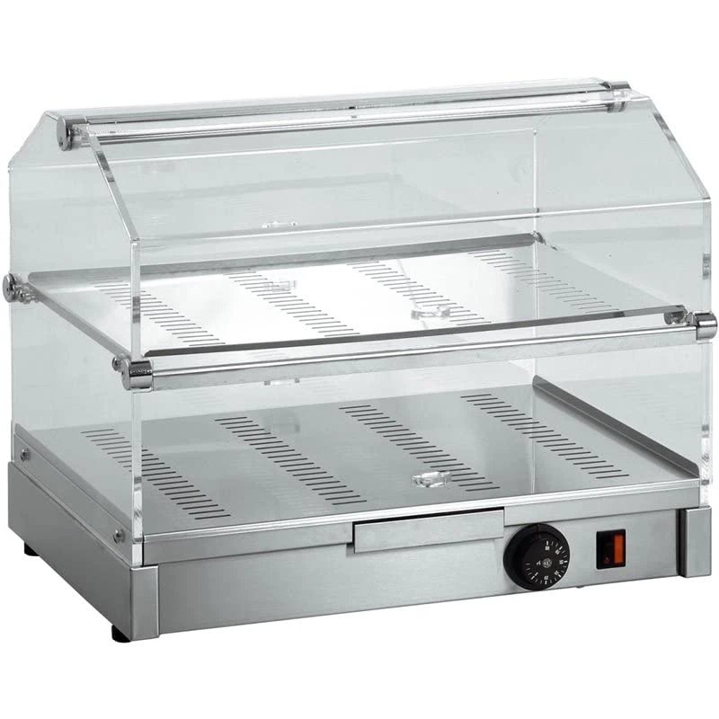 Stalwart DA-SW395 Professional Heated Showcase Display 2 Levels