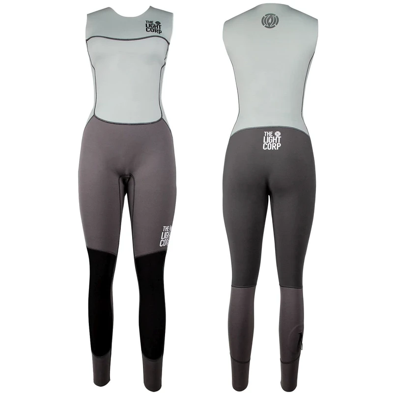 Lightboardcorp Women's Longjohn LSUP-C02 Wetsuit, Grey, XS