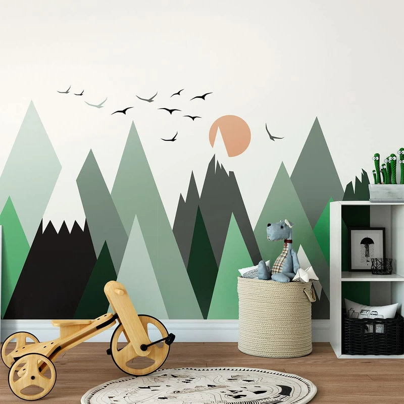 Ambiance Sticker Children's Wall Sticker - Giant Nebraska - 110 x 165 cm