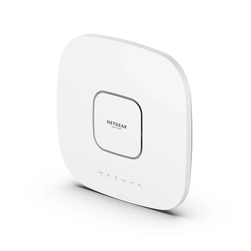 NETGEAR Wireless Access Point (WAX638E), WiFi 6E Access Point with Ethernet, PoE Dual-Band AXE7800, 4 Yr Insight Remote Management Included, Powered or AC Adapter (not Included)