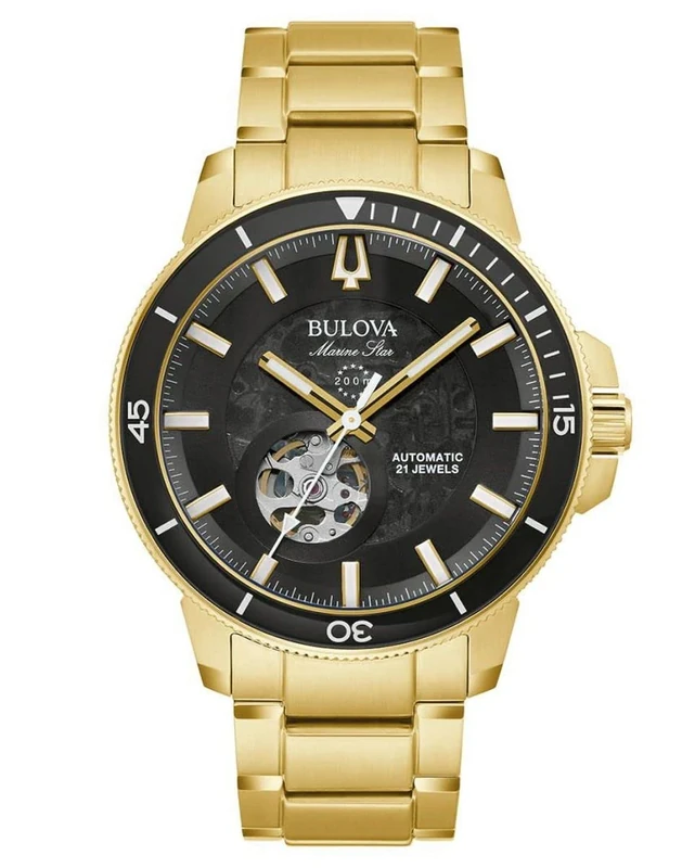 Bulova Men Analogue Automatic Watch Marine Star