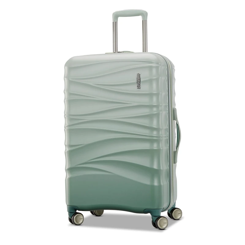 American TOURISTER Cascade Hardside Expandable Luggage with Spinner Wheels, Sage Green, 28-Inch Spinner, Cascade Hardside Expandable Luggage with Spinner Wheels - Image 1
