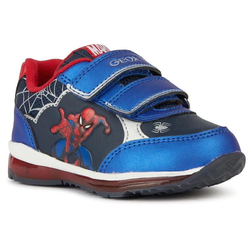 Geox Baby Boys' B Todo Boy Trainers, Navy red, 3.5 UK
