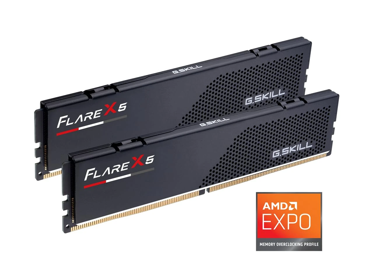 G.SKILL 32GB DDR5 Flare X5 6000MHz CL36 1.35V Dual Channel Kit (2x 16GB) AMD EXPO Matte Black