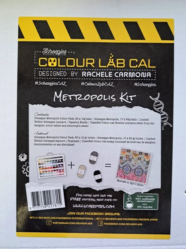 Scheepjes - Scheepjes Colour LAB Cal Metropolis Kit - 1-Piece