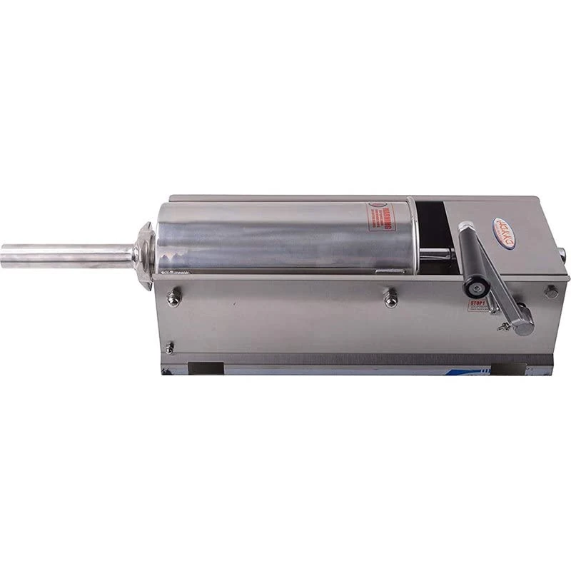 Stalwart DA-SH5 Commercial Sausage Stuffer 5 Litre Stainless Steel Horizontal