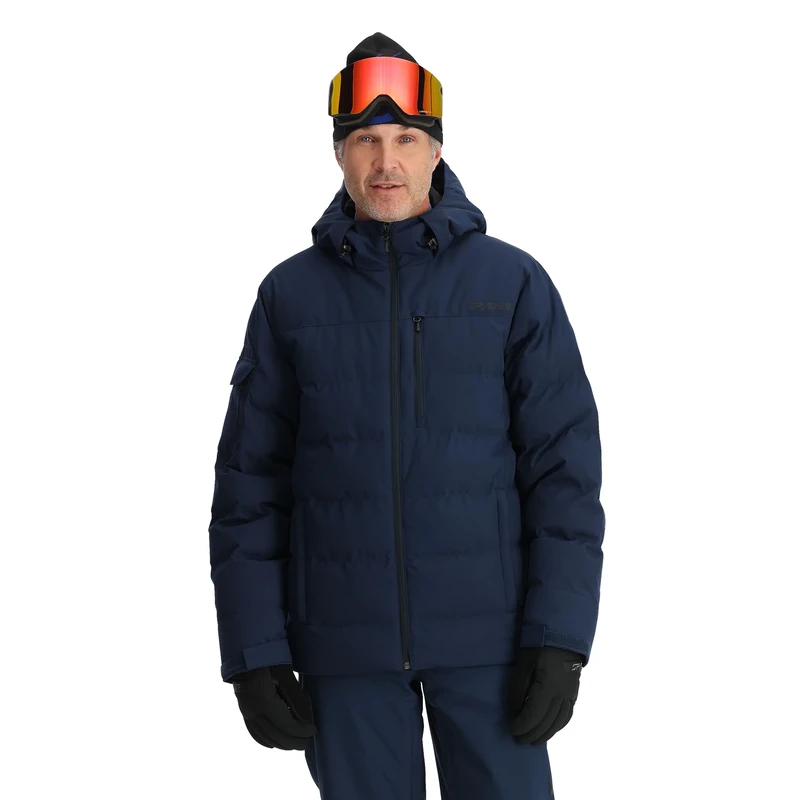 Spyder Men's Bromont Jacket Ski, True Navy, L