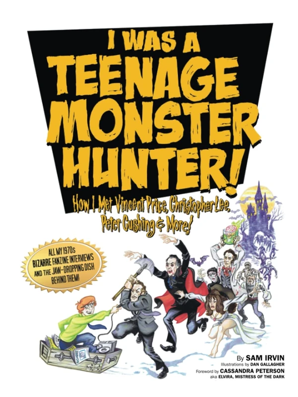 I WAS A TEENAGE MONSTER HUNTER! HOW I MET VINCENT PRICE, CHRISTOPHER LEE, PETER CUSHING & MORE!: All My 1970s BIZARRE Fanzine Interviews and the Jaw-Dropping Dish Behind Them!