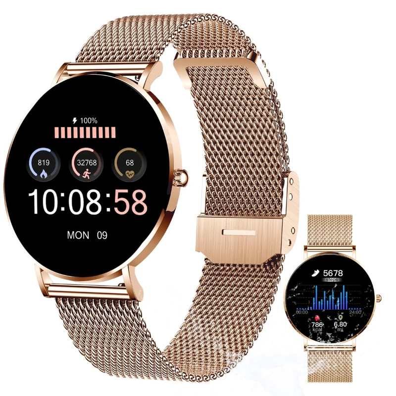 XCOAST Siona 2 Ultra Slim Women's Smartwatch - AMOLED Display - Image 1
