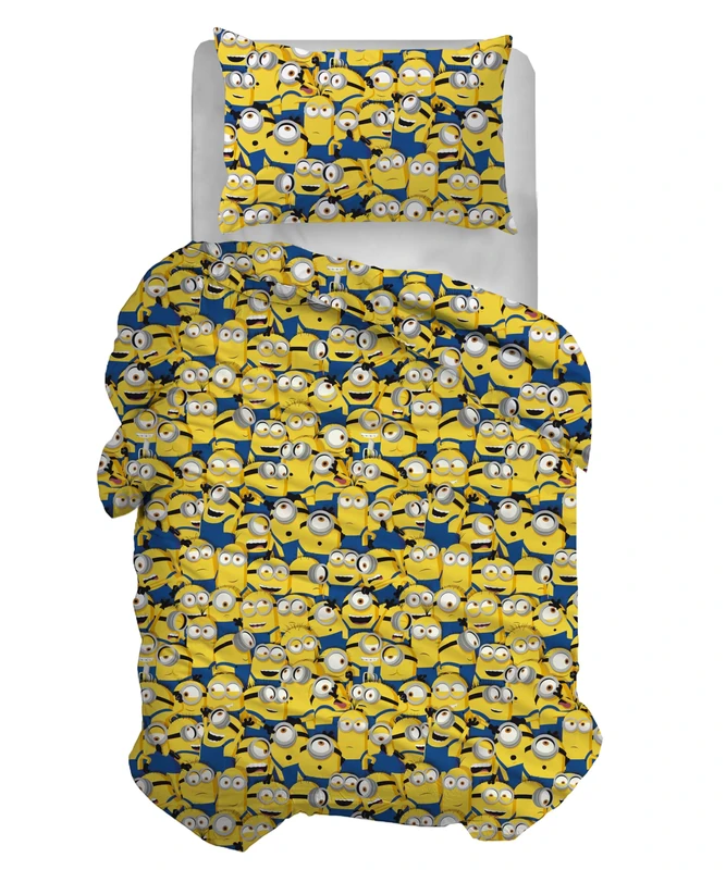 hermet NS01 Duvet Cover Set, Cotton, Yellow, Single