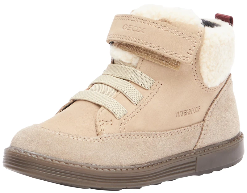 Geox Baby Boys' B Hynde Boy Wpf Ankle Boots, sand, 7 UK