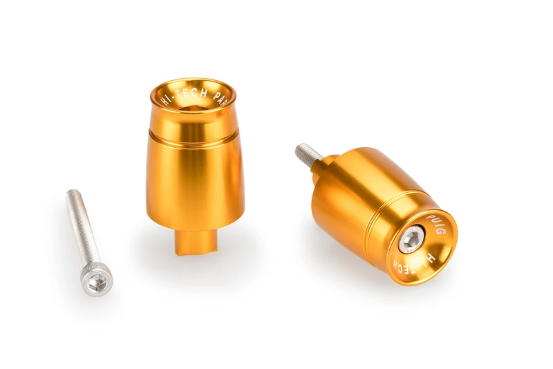 Puig 21026O Bar Ends Sport Model for Kawasaki Gold