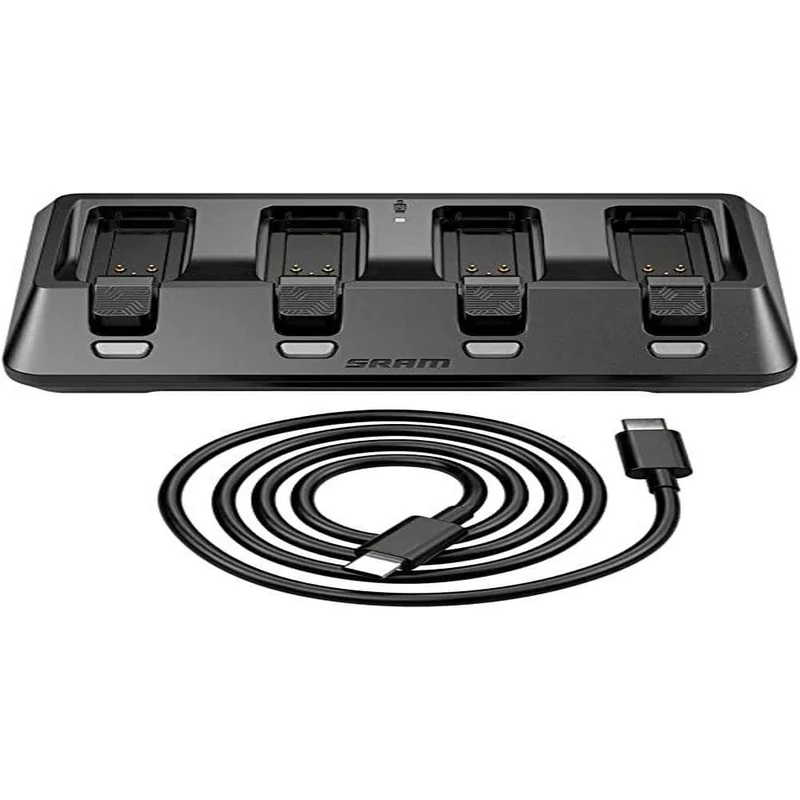 Sram eTap Battery Charger Black, 4 Ports