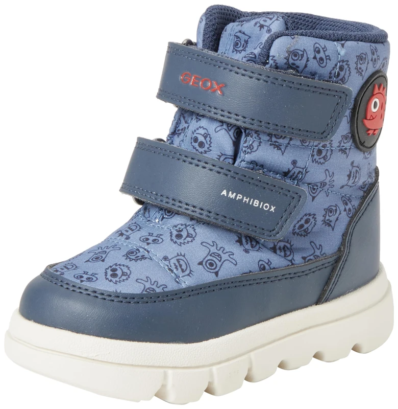 Geox Boys' B Willaboom Boy B Ab Ankle Boot, Avio Red, 7 UK