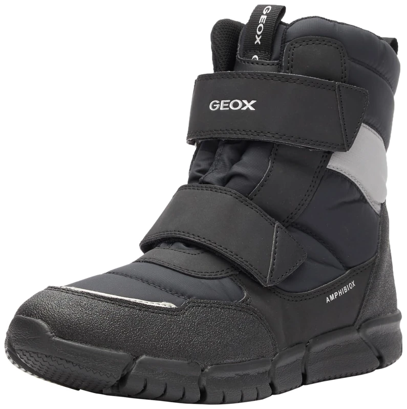 Geox Boys J Flexyper Boy B AbxAnkle Boot, black, 9.5 UK