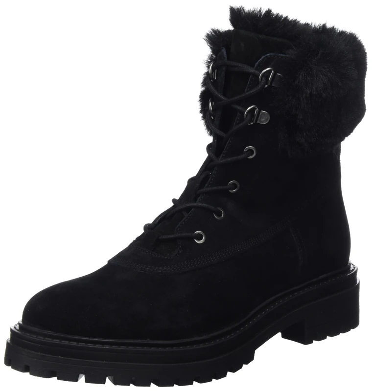 Geox Women's D Iridea Ankle Boots, black, 5 UK