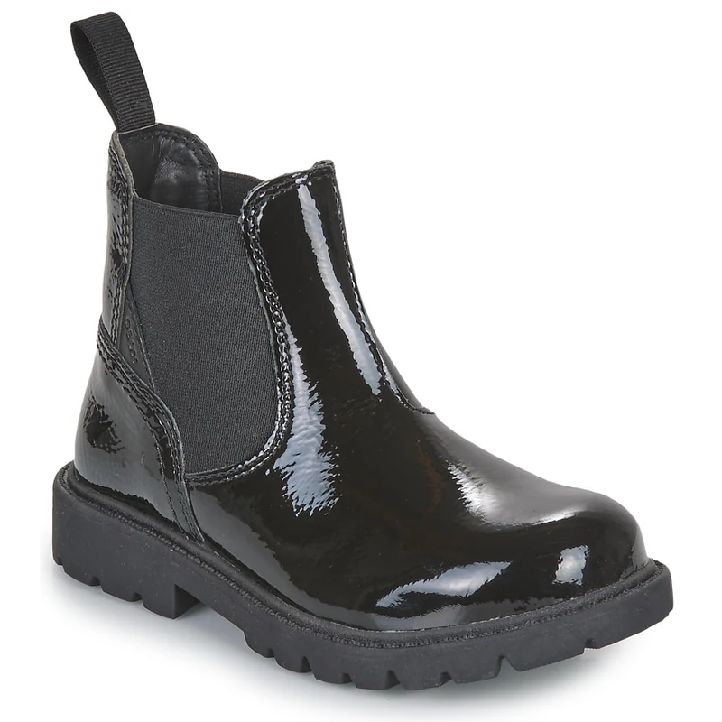 Geox Girls' J Shaylax GirlAnkle Boot, black, 30 EU