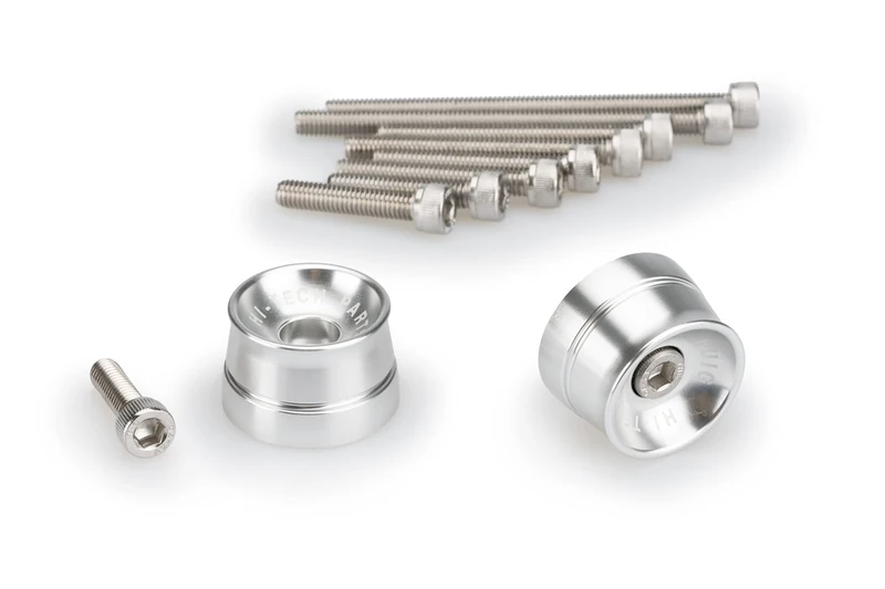 Puig 21030P Bar Ends Speed Model for Suzuki/Yamaha Silver