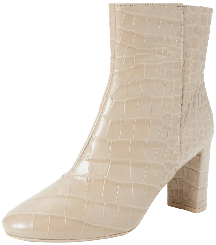 Geox Women's D Pheby 80 Ankle Boot, Sand, 6 UK