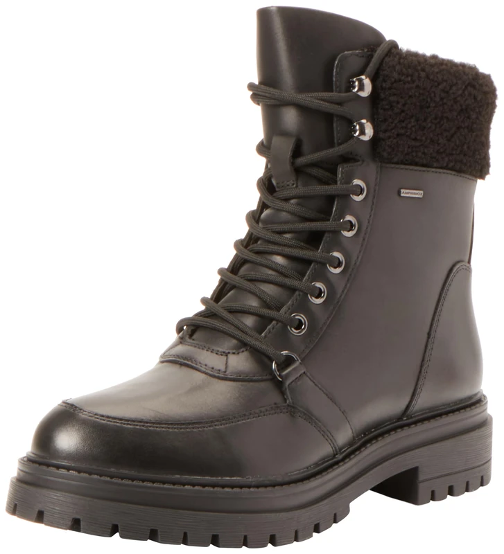 Geox Women's D Iridea B ABX Ankle Boot, Black, 2 UK