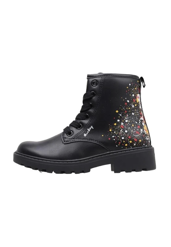 Geox J Casey Girl Ankle Boot, Black Multi-Coloured, 11 UK Child