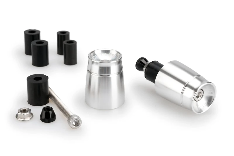 Puig 21011P Bar Ends Sport Model Silver - Image 1