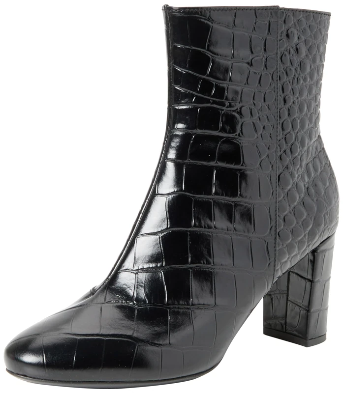 Geox Girls' D Pheby 80 Ankle Boots, black, 9 UK