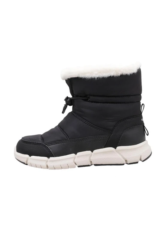 Geox J Flexyper Girl B Ab Ankle boot, black, 5 UK