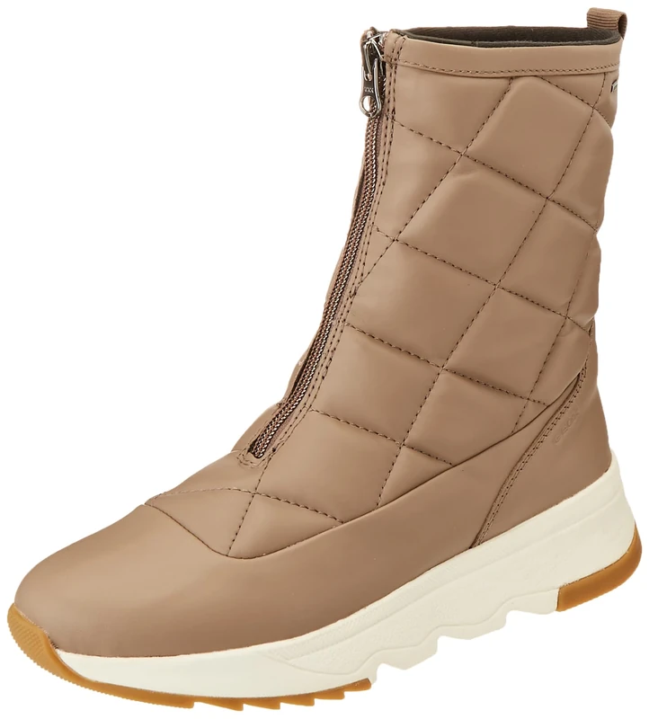 Geox Women's D Falena B ABX Ankle Boot, Brown, 5 UK