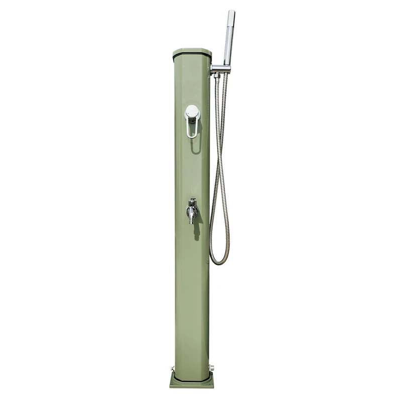Formidra Recovera DS-JG141-6011 Solar Shower Jolly Go2 RAL6011 Green Asseda, Garden, Water Equipment and Garden Tools, Garden Showers