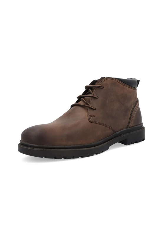 Geox Men's U Cervino Ankle Boot, coffee, 9 UK