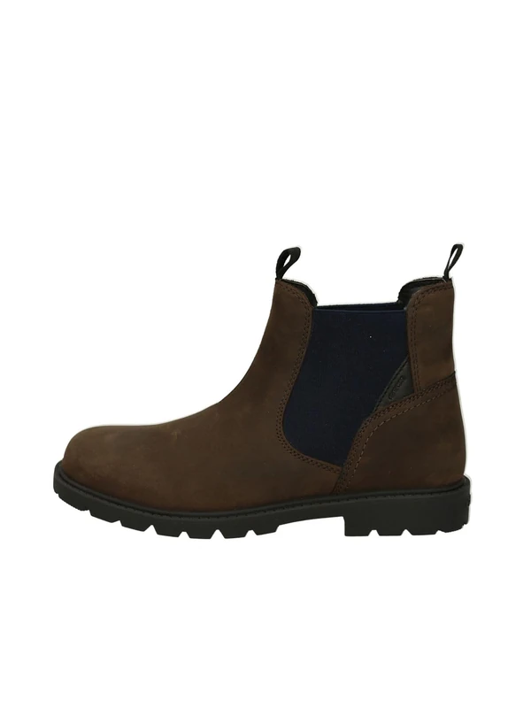 Geox Boys J Shaylax Boy AChelsea Boot, Brown navy, 9 UK