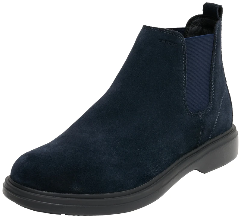 Geox U Ottavio Ankle Boot, Navy, 7 UK