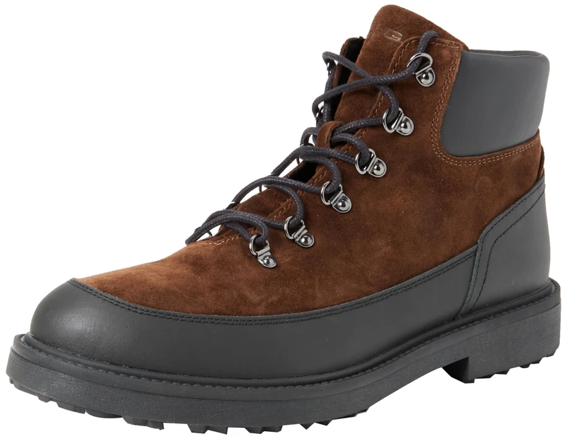 Geox Men's U Lagorai + Grip Ankle Boot, Browncotto, 4 UK