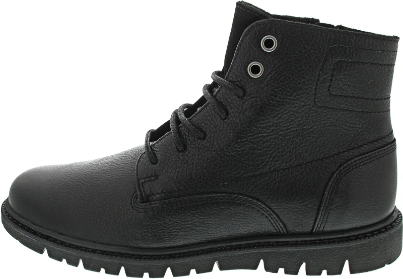 Geox Men's U Ghiacciaio Ankle Boot, black, 11 UK