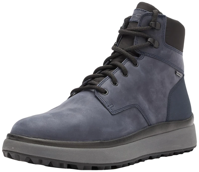 Geox Men's U Granito + Grip B AAnkle Boot, navy, 9 UK