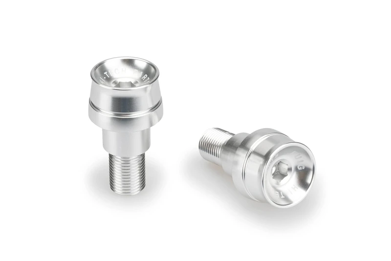 Puig 21024P Bar Ends Speed Model for Yamaha Silver