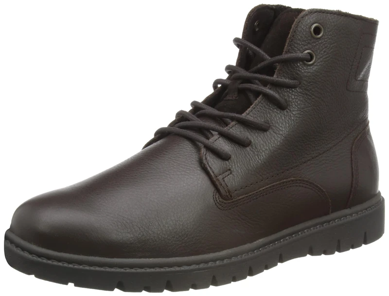 Geox Men's U Ghiacciaio Ankle Boot, coffee, 9 UK
