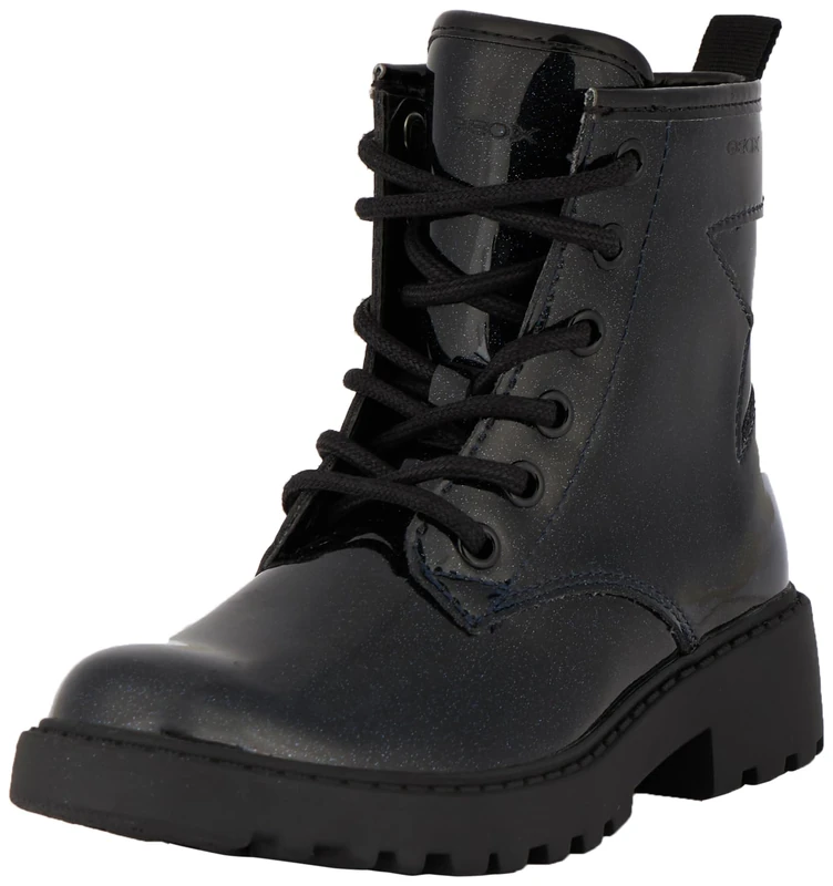 Geox Women's J Casey Girl Ankle Boots, Dk Navy, 5 UK