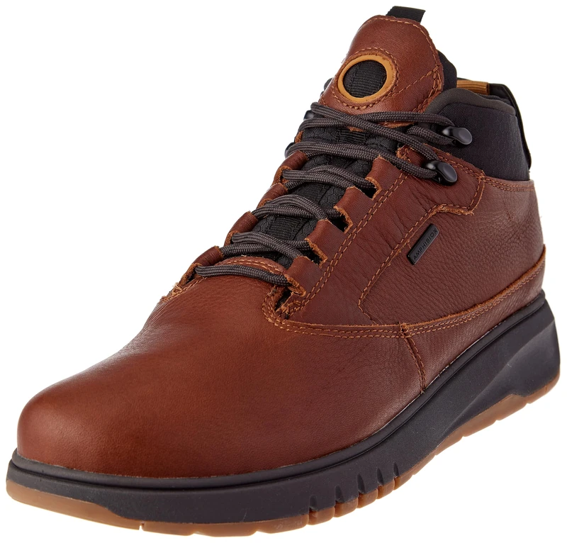 Geox Men's U Aerantis 4x4 B AbxAnkle Boot, Cognac, 7 UK